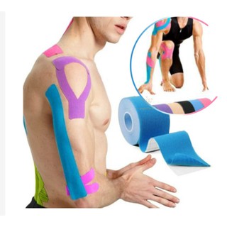 Bandagem Elástica 5cm X 5m - Fita Kinesio Tape Fisioterapia Ortopedia