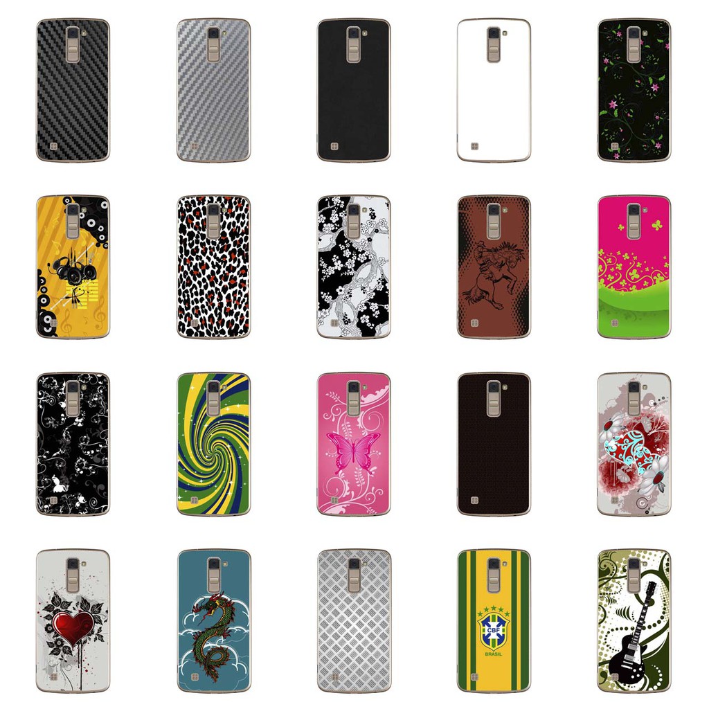 Capa Adesivo Skin349 a 368 Verso Para Lg K10 K430tv