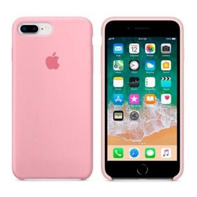 Capa Capinha iPhone 7/8 Silicone Case Aveludada Shopee