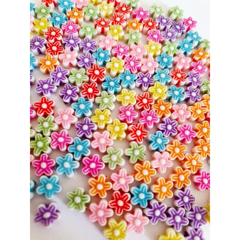 Miçangas Florzinha 6mm 300 peças. em Oferta na Shopee