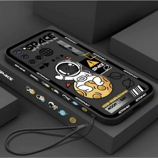 capinha infinix Hot 30i Hot 20i Hot 20S Hot 20 4G Hot 20 5G Hot 20 Play Hot 30 Hot 30 Play Note 30 Bola de assento de astronauta de silício anti-drop phone case