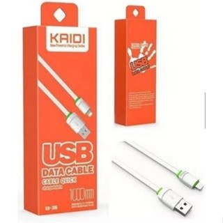 Cabo Usb Android Carregamento e Dados Kaidi 1m Kd-305 V8 em Oferta na Shopee