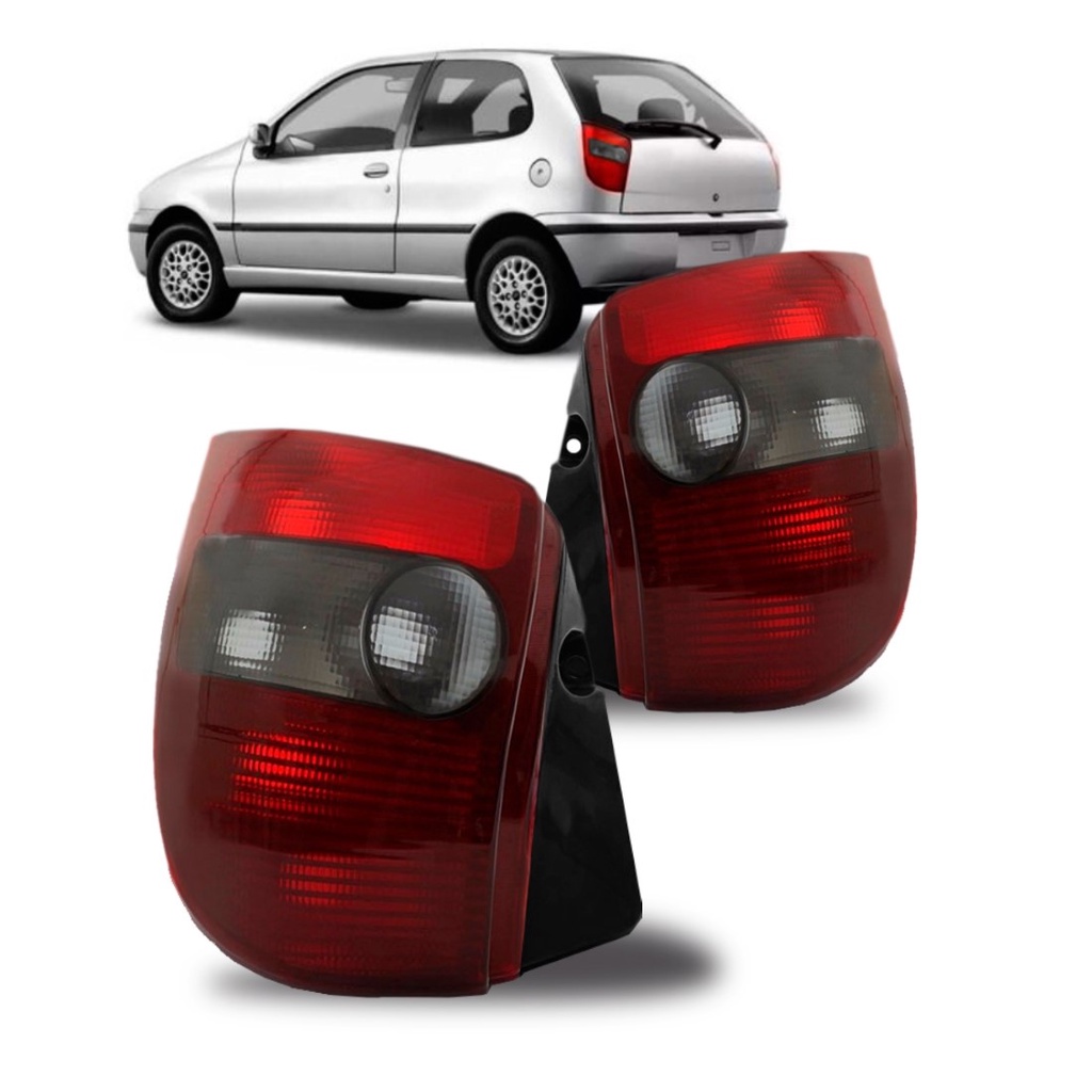 Lanterna Traseira Palio 1996 1997 1998 1999 2000 Fumê em Oferta na Shopee