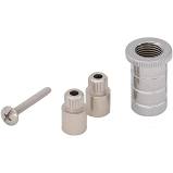 Kit Prolongador Para Registro Deca Abs 20mm Rieti