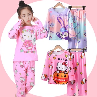 Adorável Conjunto De Pijama Infantil De Desenho Animado – Roupa De Dormir Macia Para Meninos E Meninas Conforto em Oferta na Shopee