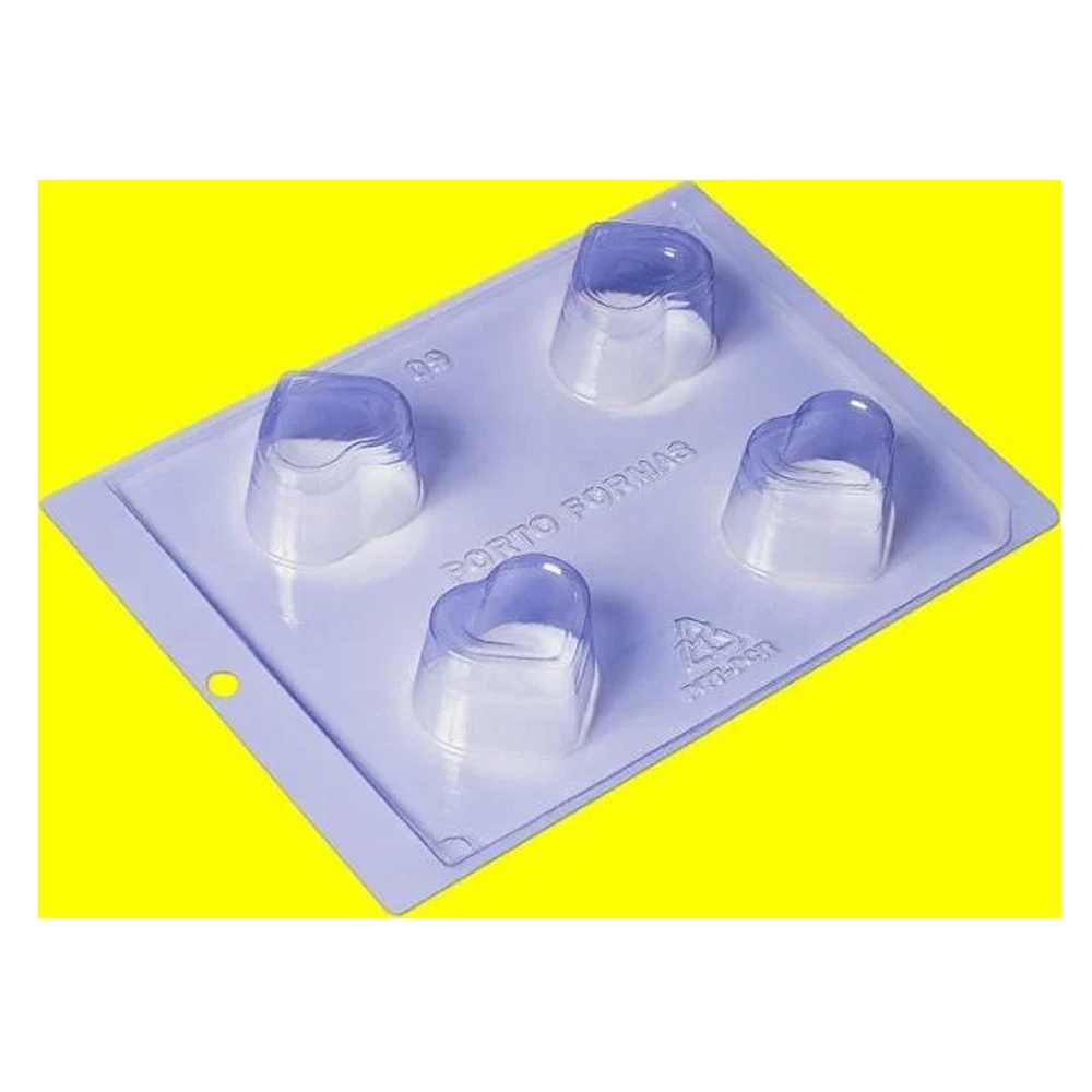 Forma Especial Trufa Coração Detalhe - Cód.: 09 Porto Formas - Rizzo Distribuidora em Oferta na Shopee