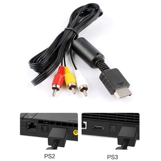 Promoção Cabo Av Rca PS1 , PS2 , PS3 Audio e Vídeo 2M