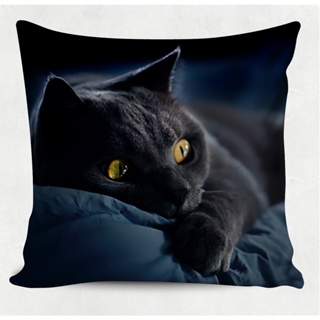Almofadas e Capas 45x45 Personalizada Gato Presentes Decoração Varias estampas em Oferta na Shopee