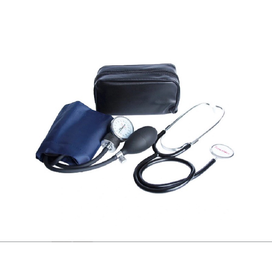 Medidor de Pressão Arterial Aneróide c/ Estetoscópio - Premium