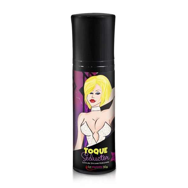 Luva de Silicone para Masturbação com Efeito Molhado - Toque Seductor | 30 g
