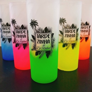 10 Copos long drink degradê personalizados