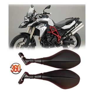 Par Retrovisor Bmw Haste Curta Giro 360 Rosca Yamaha Fazer