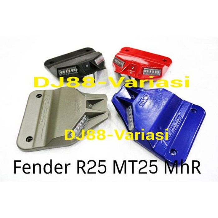 fender Sinal De Mudança De Direção led Traseiro Yamaha r25 mt25 , Tampa Do Orifício Pára-Lama