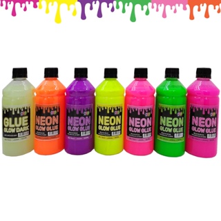 Cola de Slime Neon Várias Cores 500ml Escolha sua Cor - Ine Slime Ine Slime em Oferta na Shopee