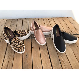 Kit 3 Tênis Feminino Casual Calce Facil Slip On Iate Plataforma