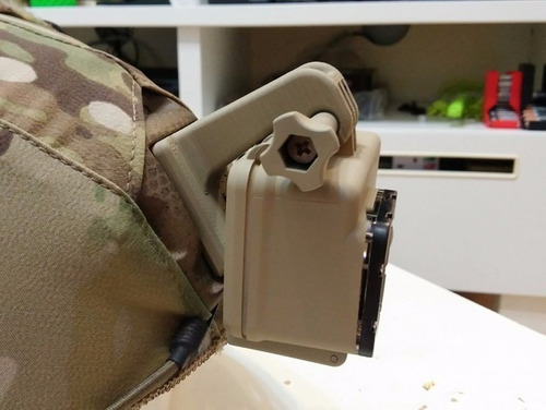 Suporte Gopro P/ Capacete Fast Emerson Airsoft Gear Fast 1 2