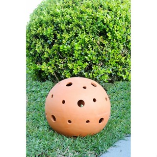 Enfeite de Jardim Bola Luminária de Cerâmica em Oferta na Shopee