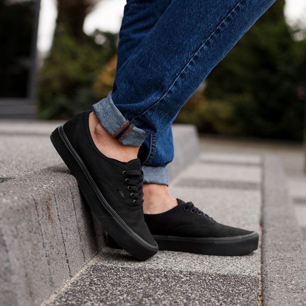 vans authentic pro on feet