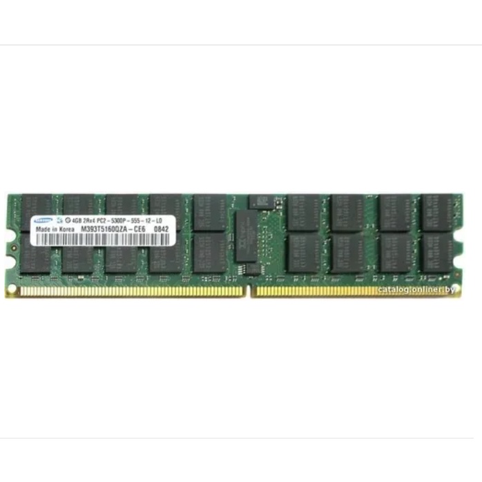 Memória 4gb 2rx4 Pc2 5300p Samsung Kr M393t5160qza