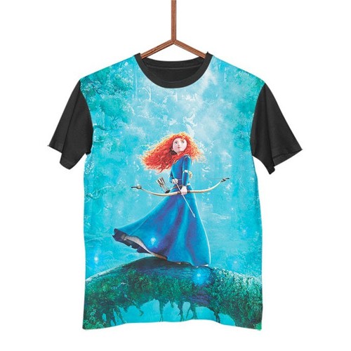 Camisa Camiseta Merida Princesa Disney Pixar Valente G0400