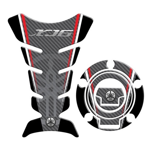 Protetor Tanque Tankpad Bocal 3d M15 Moto Yamaha Xj6 600 Xj