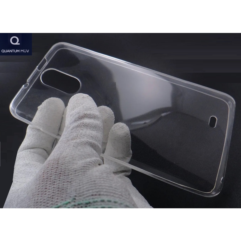 Capa Quantum Muv Pro / tela 5.5" Ultra Fina Casca Ovo Transparente 1