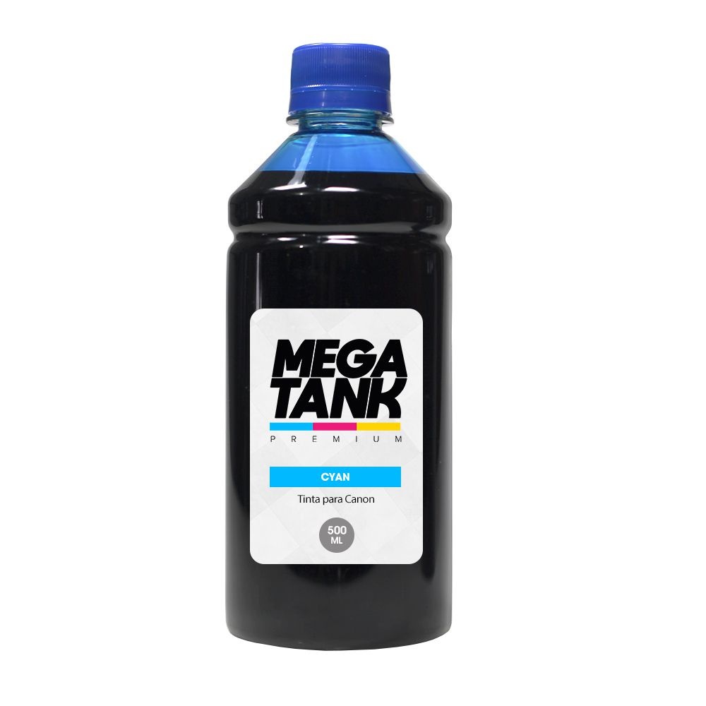 Tinta para Canon G3110 Cyan Corante 500ml Mega Tank