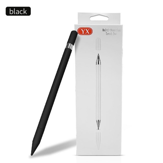 Caneta de toque multifuncional YX Stylus para smartphone, tablet, iPad 2in1 - Envio Imediato