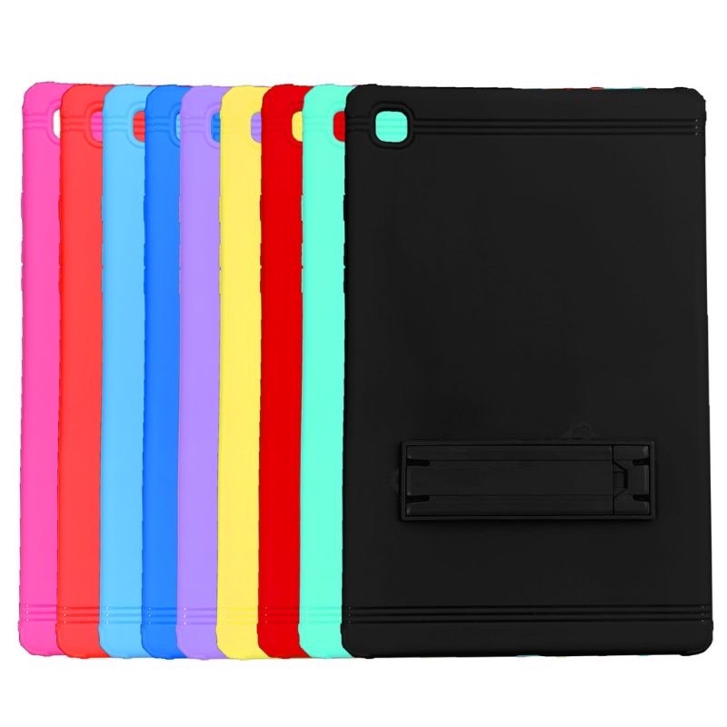 Capa Cilicone rígido com suporte Samsung Tab A7 lite T220 T225/A7 T500/ipad2,3,4/ipad5,6 air2/3/ipad7,8/A8/A9/A9plus