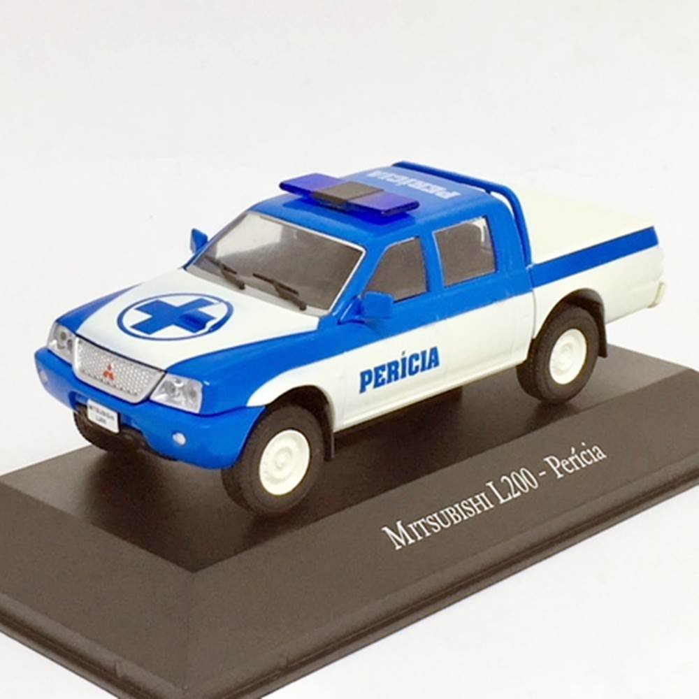 Miniatura Carro Mitsubishi L200 - Perícia - 1:43 - Ixo