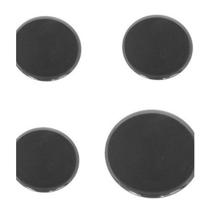 Kit 4 Espalhador Tampinha P/ Fogão Eletrolux 56se Sicurgas 3pq 1 gd