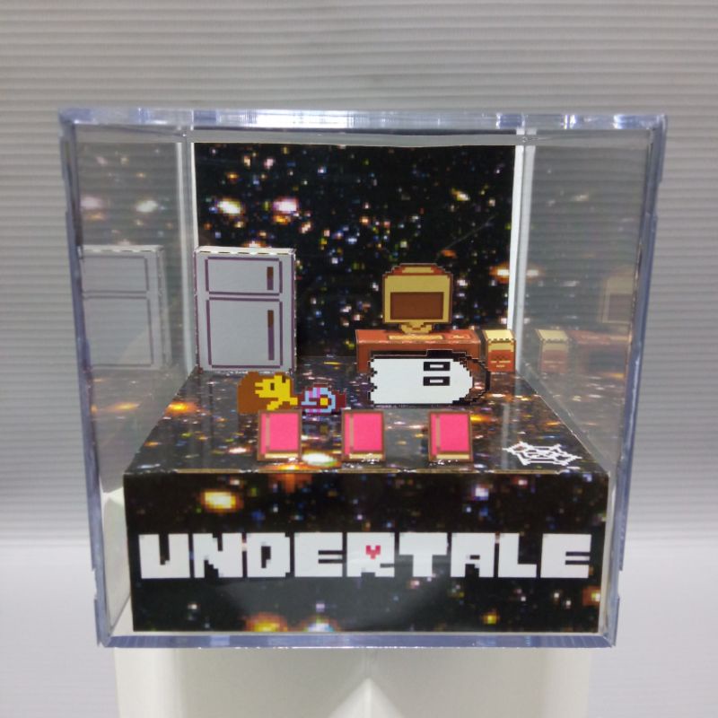 Cubo Diorama Undertale Espaço