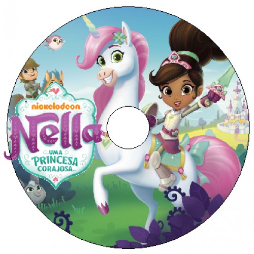 4 DVDs Nella Barbie Luluzinha Shimmer Shine