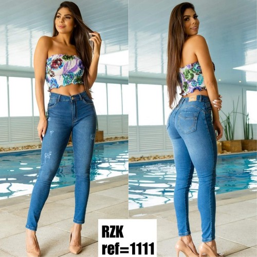 calça jeans coladinha