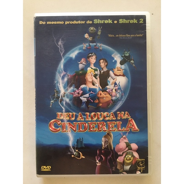 Dvd Deu a Louca na Cinderela