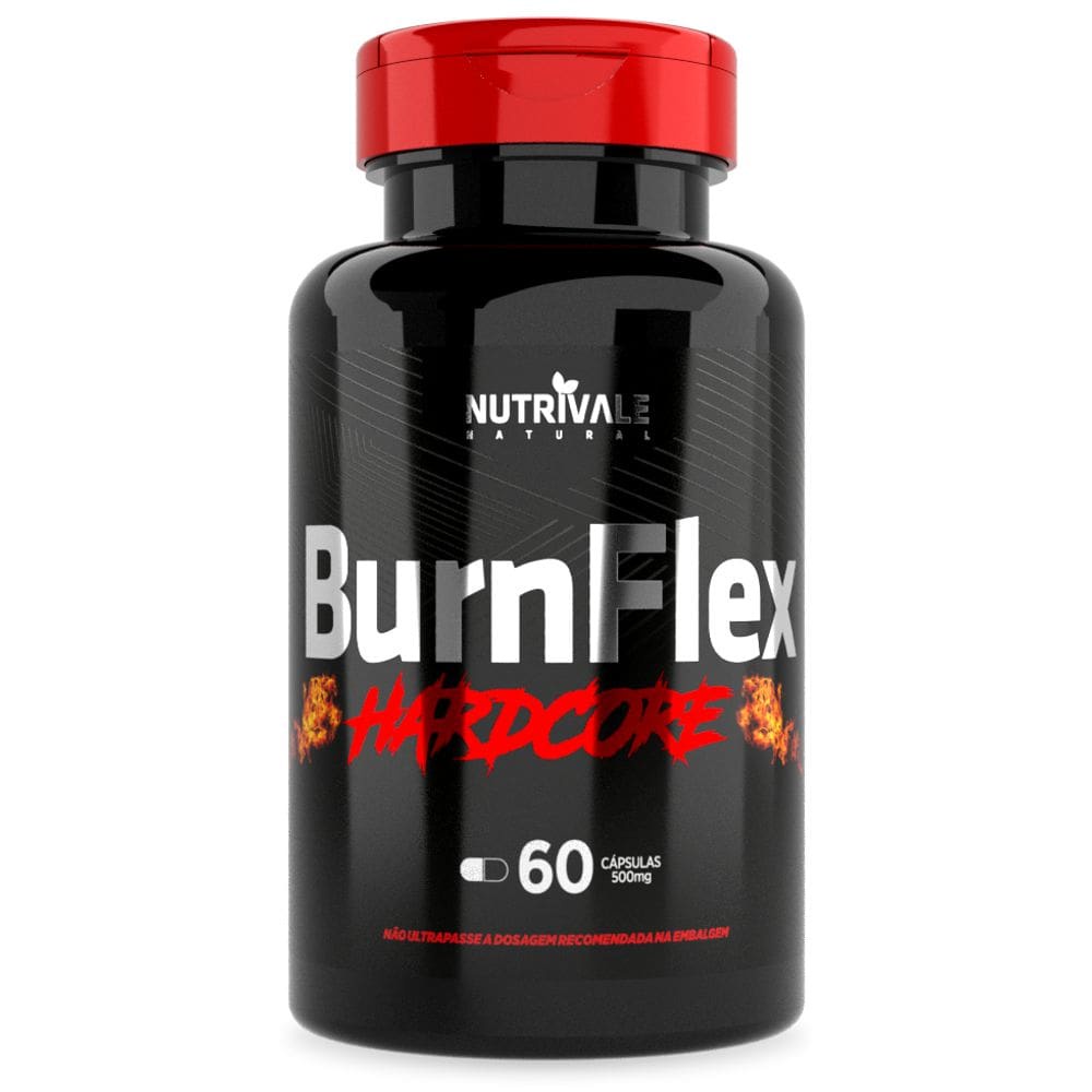 BurnFlex Termogenico Hadcore 60 cápsulas - Nutrivale