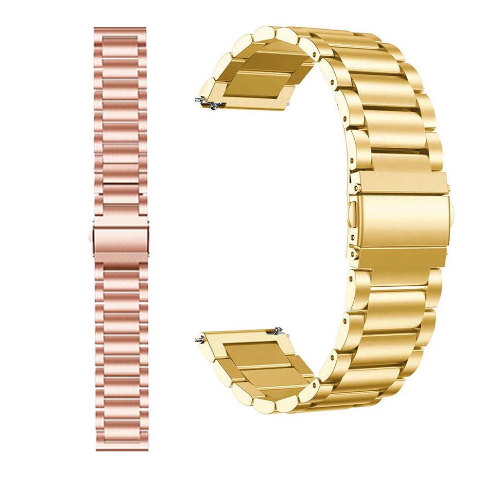 Pulseira Relogio Smartwatch Kit 2 Uni 3 Elos Inox Inteligente Band Smartband