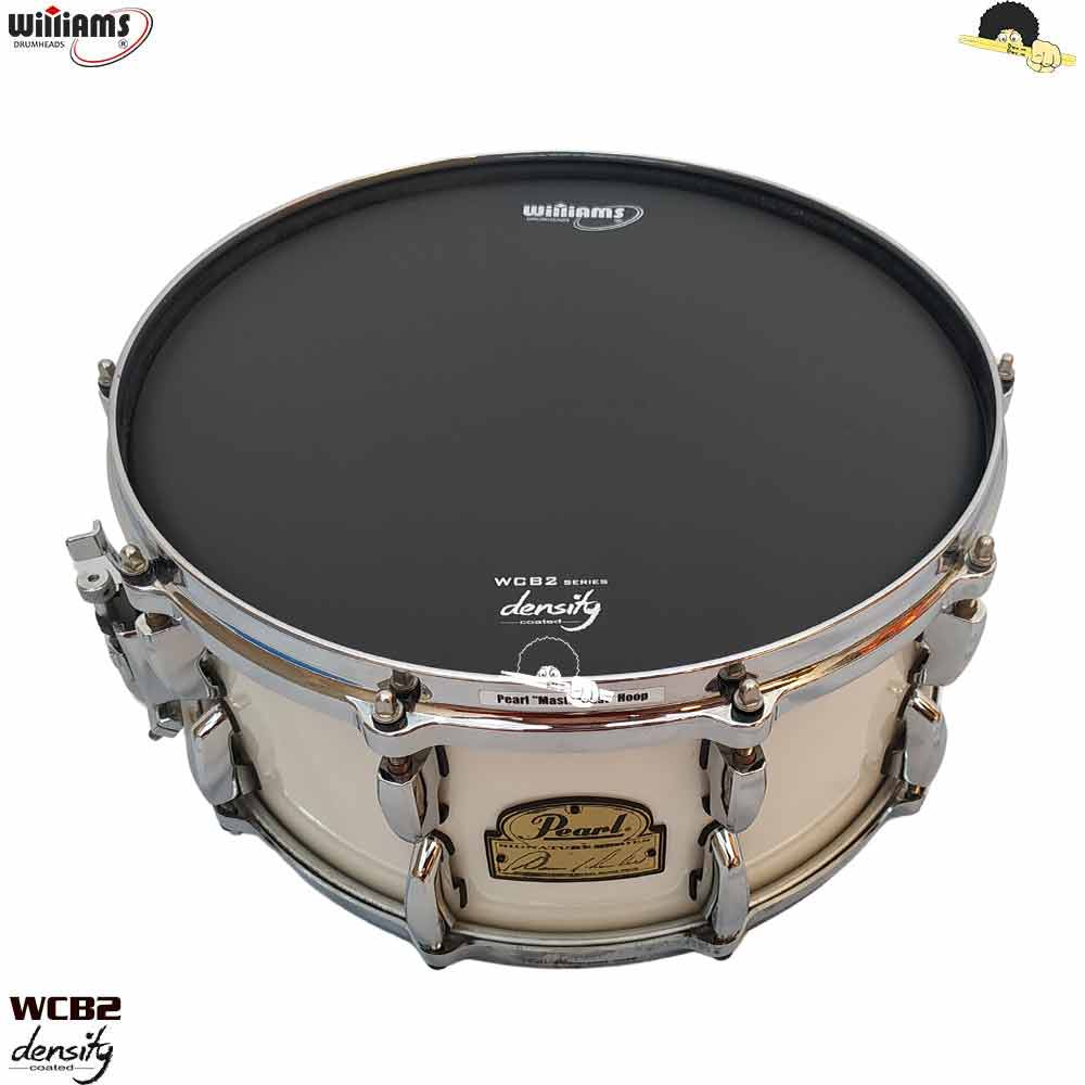 Pele para Caixa/Surdo Williams Density – WCB2 Duplo filme Coated BLACK 14