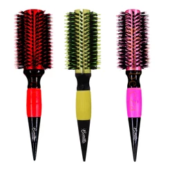 Kit 3 Escovas Marco Boni Coloridas Pop Colors Profissional