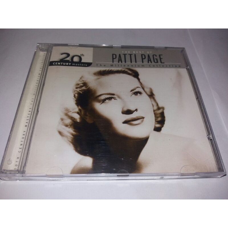 Cd - Patti Page - The Best of - Anos 50 - Importado