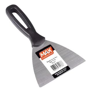 Espatula De Aço Com Cabo Plastico 10cm - Max