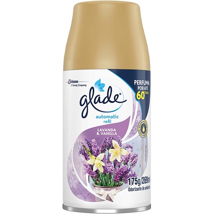 Refil Glade Automatic Odorizador Lavanda & Vanilla 269ml em Oferta na Shopee