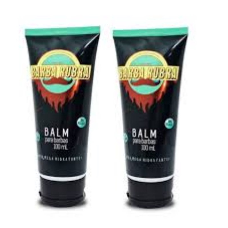 kit 2 balm Pós Barba 100ml Barba Rubra - Hidrata E Perfuma