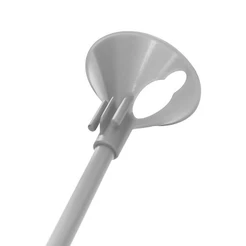 Kit Suporte para Balão 33cm - Branco - 10 Unidades - Rizzo Embalagens