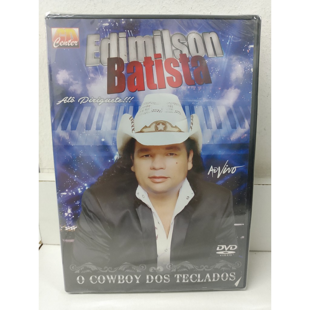 Dvd Edmilson Batista - Ao Vivo O Cowboy Dos Teclados