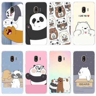 Capa De Silicone Flexível Urso Sem Curso Para Samsung Galaxy J1 2016 / J2 Prime / J2 Core 2018 / J3 2016 / J4 2018 / J5 Prime