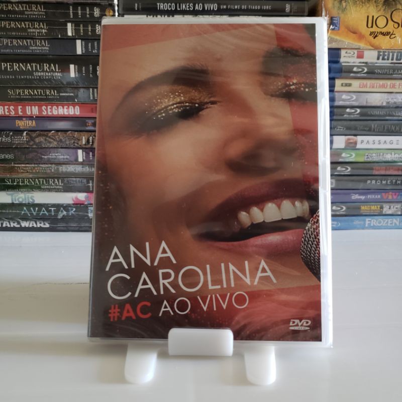 DVD Música MPB Ana Carolina #AC(LEIA A DESCRIÇÃO)