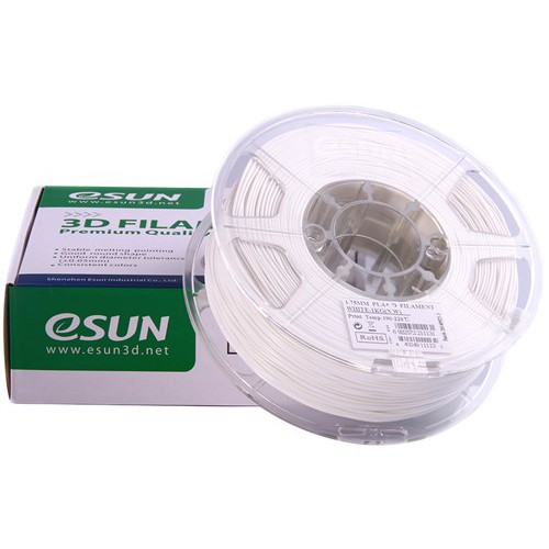 Filamento Esun PLA+ Branco 1.75mm 1kg