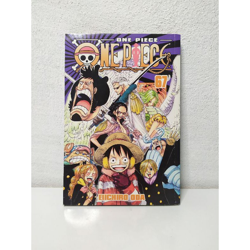 Manga One Piece Volume 67 Shopee Brasil