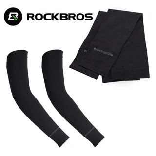 Manguito Bicicleta Ciclismo Esportes Corrida Com Proteção Solar Ultra Violeta Rockbros XT9002 em Oferta na Shopee